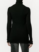 Thumbnail for your product : Ann Demeulemeester ribbed jacquard jumper