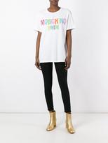 Thumbnail for your product : Moschino dripping logo T-shirt - women - Cotton - M