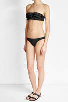 Thumbnail for your product : OndadeMar Ruffle Bandeau Bikini Top