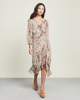 Thumbnail for your product : Veronica Beard Derby Paisley Dress