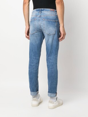Dondup Faded Slim-Cut Jeans
