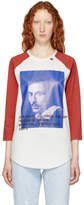 Thumbnail for your product : Off-White Off White Red and White Bernini Raglan T-Shirt
