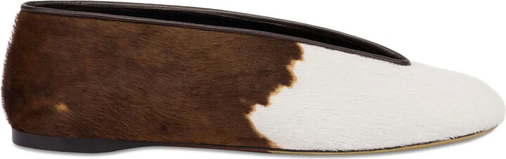 Moschino Duck ballet flats