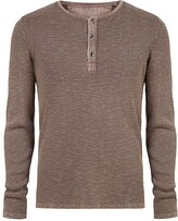 Thumbnail for your product : John Varvatos Nashville Waff Henley Top