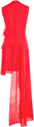 DELPOZO Short Asymmetrical Dress