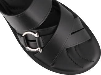 Ferragamo Gancini Flat Sandals