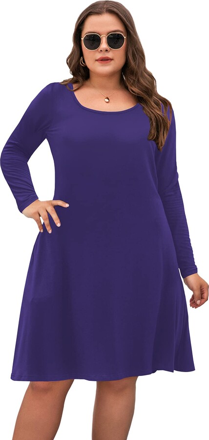 Purple Plus Size Party Dress | Shop the world's largest collection of 