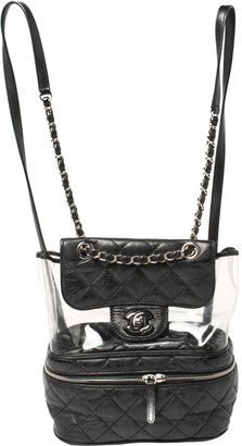 chanel pvc backpack