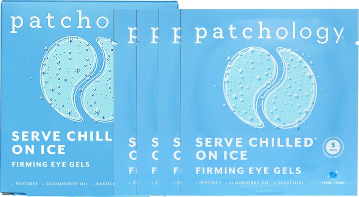 Patchology Serve Chilled On Ice Firming Eye Gels - 5 Pack