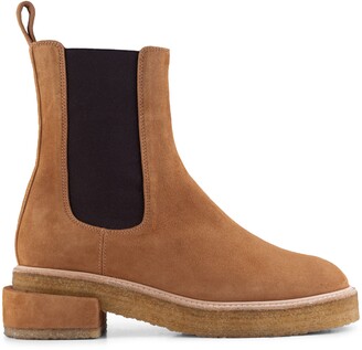 frame le canon platform chelsea boot