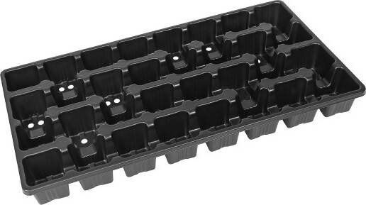 Sunpak SUNPACK22"x10.5"HeavyDuty32-CellCarryingTray,Black,2"