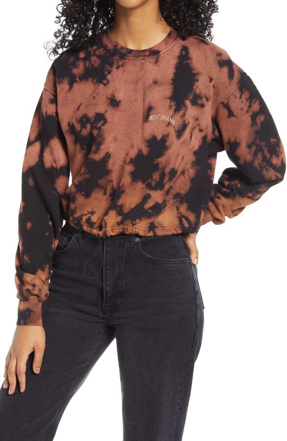 bubble hem black top