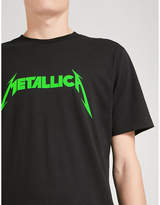 Thumbnail for your product : metallica Creep cotton-jersey T-shirt
