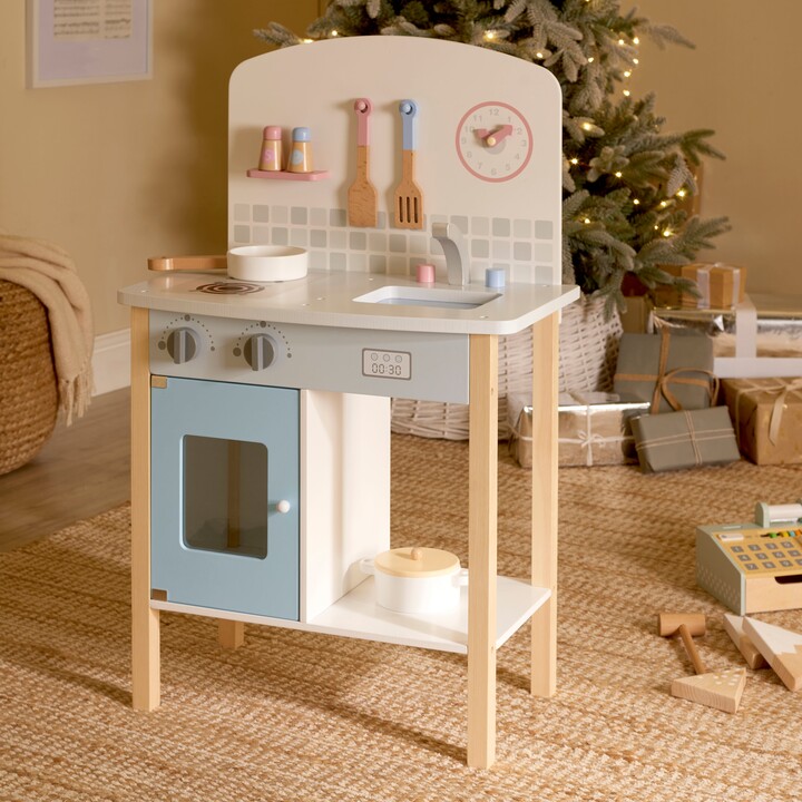 Dunelm Wooden Play Kitchen Blue ShopStyle Board Games