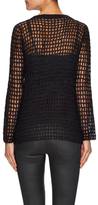 Thumbnail for your product : Helmut Lang Hand Crochet Crewneck Sweater