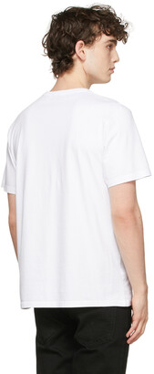 MAISON KITSUNÉ White Fox Flag Classic T-Shirt