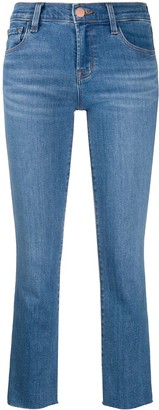 J Brand Alana mid-rise cropped jeans‎