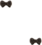 Thumbnail for your product : Forever 21 Rhinestoned Bow Stud Set