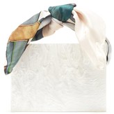 Thumbnail for your product : Montunas Guaria Mini Pearlescent-acetate Box Bag - White Multi