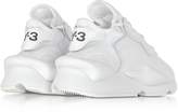 Thumbnail for your product : Y-3 Y 3 Kaiwa White Leather Unisex Sneakers