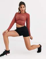 Thumbnail for your product : ASOS 4505 4505 icon long sleeve train top