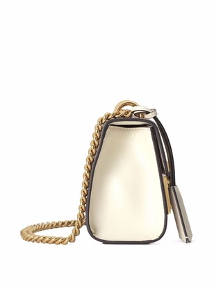 Berry Padlock Small Shoulder Bag in White Gucci
