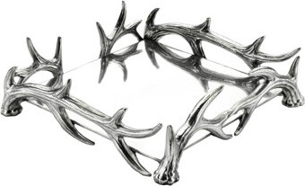 Arthur Court Antler Cocktail Flat Napkin Holder