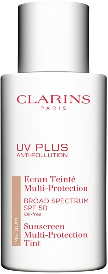 Clarins UV Plus Anti-Pollution Broad Spectrum SPF 50 Tinted Sunscreen  Multi-Protection - ShopStyle Face Primer