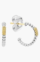 Thumbnail for your product : Lagos Women's Caviar Superfine Small Two-Tone Hoop Earrings