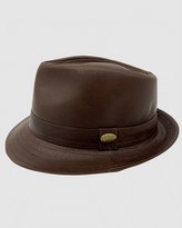 Thumbnail for your product : Brown Hats - Jacaru 4801 Kangaroo Trilby Hat