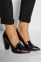 Thumbnail for your product : Nicholas Kirkwood Polished-leather pumps