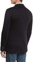 Thumbnail for your product : Brioni Silk-Cotton Knit Blazer, Navy