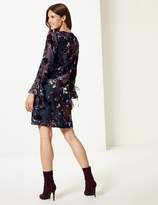 Thumbnail for your product : Marks and Spencer Floral Print Long Sleeve Swing Dress