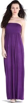 Thumbnail for your product : Crazy Girls Womens Bandeau Boobtube Gathered Sheering Strapless Long Maxi Dress