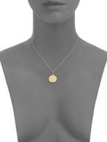 Thumbnail for your product : Jamie 18K Brushed Yellow Gold & Diamond Locket Necklace