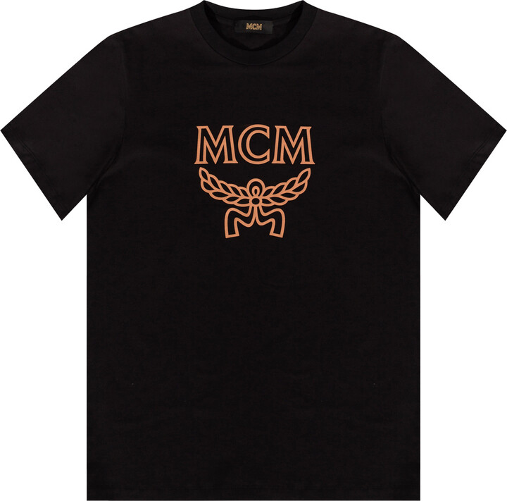 Large Bandana Monogram Print Shirt in ECOVERO™ Black