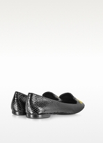 Thumbnail for your product : Kenzo Black Embossed Leather Tiger Slipper