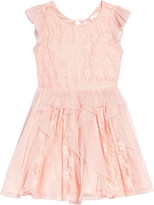 Thumbnail for your product : BCBG Girls Girl Crepe Lace Fit & Flare Dress