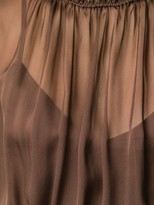 Thumbnail for your product : FEDERICA TOSI Ruffled Silk Midi-Dress