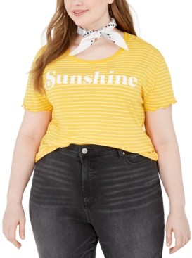 trendy plus tops