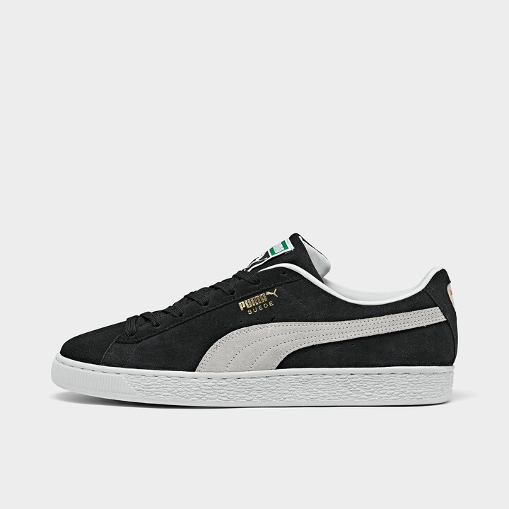 Puma Suede Men's Black Shoes | ShopStyle