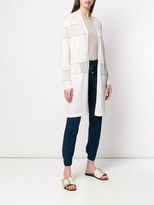 Thumbnail for your product : Lorena Antoniazzi Long Open-Front Cardigan