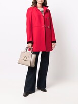 Thumbnail for your product : Fay Clasp-Fastened Wool Coat