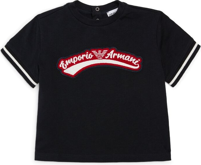 Emporio Armani Kids Cotton Varsity T-Shirt (6-36 Months) - ShopStyle Boys'  Tees