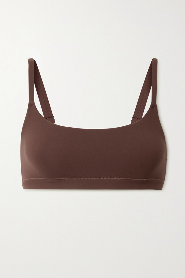 SKIMS Fits Everybody Scoop Neck Bra - Cocoa - ShopStyle