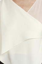 Thumbnail for your product : 3.1 Phillip Lim Front Draped Gown with Contrast Color Skirt