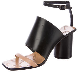Maison Margiela Leather Ankle Strap Sandals