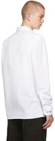 Thumbnail for your product : Raf Simons White Logo Slim Fit Shirt