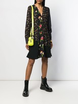 Thumbnail for your product : McQ Swallow Panelled Floral Dress
