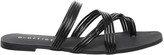 Thumbnail for your product : Office Snazzy Strippy Sandals Black